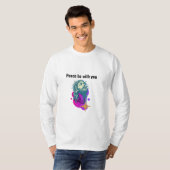 Vrede met jou t-shirt (Voorkant volledig)