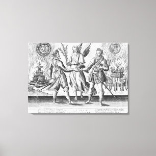Vrede met Spanje Canvas Afdruk