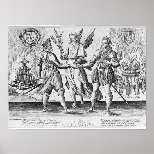 Vrede met Spanje Poster (Voorkant)