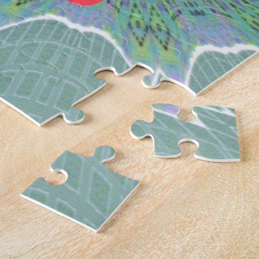 Vrede met u Inspirerend grafische tekst Legpuzzel (Zijkant)