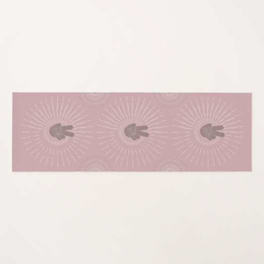 Vrede met Yoga Mat (Voorkant (horizontaal))