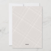 Vrede modern minimaal 5 foto neutraal Kerstmis Feestdagenkaart (Achterkant)