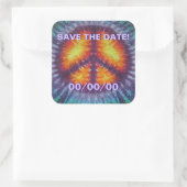 Vrede moet komen Save-the-Date Sticker (Tas)