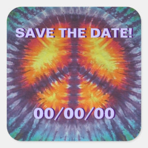 Vrede moet komen Save-the-Date Sticker