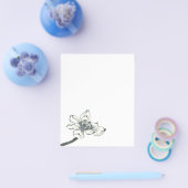 Vrede, mooie Waterverf Lotus Flyer (Enkel)