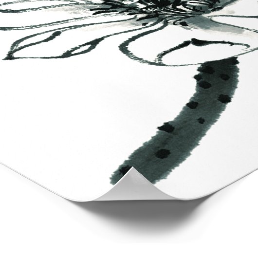 Vrede | Mooie Waterverf Lotus Poster (Hoek)