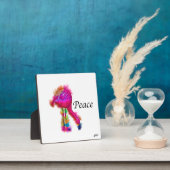 Vrede: Neck to Ground Abstract Flamingo Fotoplaat (Insitu)