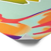 Vrede niet oorlog poster (Hoek)