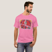 Vrede niet oorlog t-shirt (Voorkant volledig)