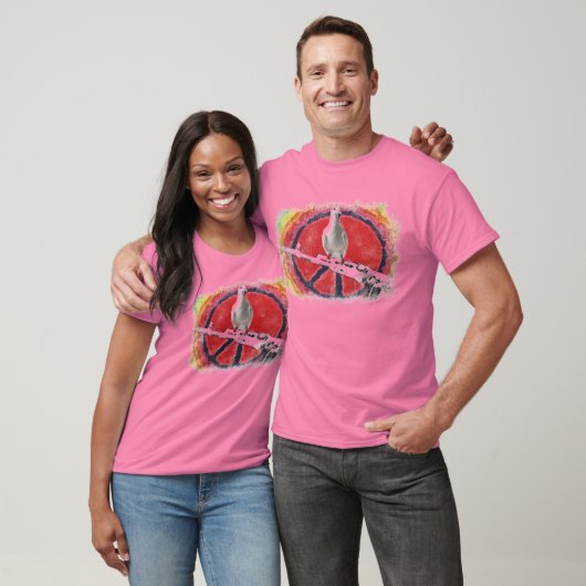 Vrede niet oorlog t-shirt (Unisex)