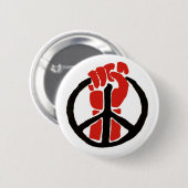 Vrede nu! ronde button 5,7 cm (Voorkant /achterkant)