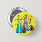 VREDE NU RONDE BUTTON 5,7 CM (Voorkant /achterkant)