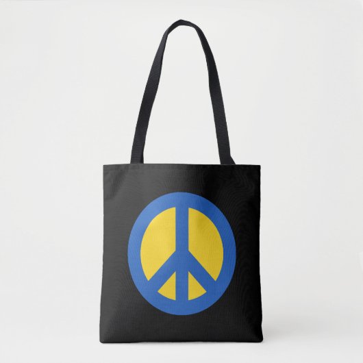 Vrede Oekraïne Tote Bag (Voorkant)