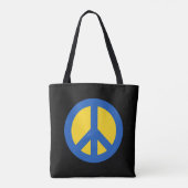 Vrede Oekraïne Tote Bag (Achterkant)