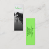 Vrede onder vrienden mini visitekaartje (Voorkant / Achterkant)