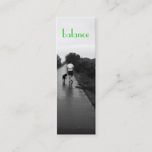 Vrede onder vrienden mini visitekaartje (Voorkant)