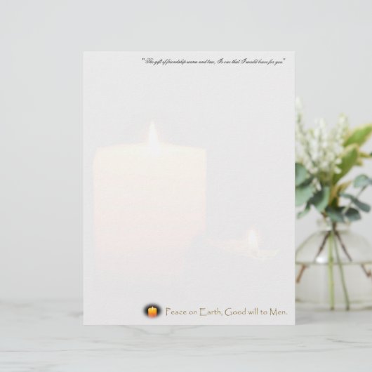 Vrede op aarde (Staand voorkant)