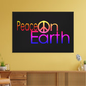 Vrede op aarde #2 canvas afdruk (Insitu (Woonkamer))
