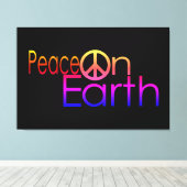 Vrede op aarde #2 canvas afdruk (Insitu (Houten vloer))