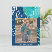 Vrede op aarde 5 x 7 aan twee kanten kaart (Staand voorkant)