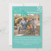 Vrede op aarde 5 x 7 aan twee kanten kaart (Achterkant)