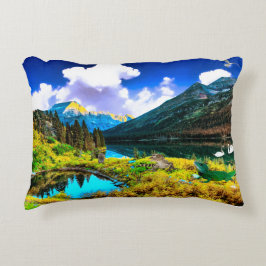 Vrede op aarde accent kussen