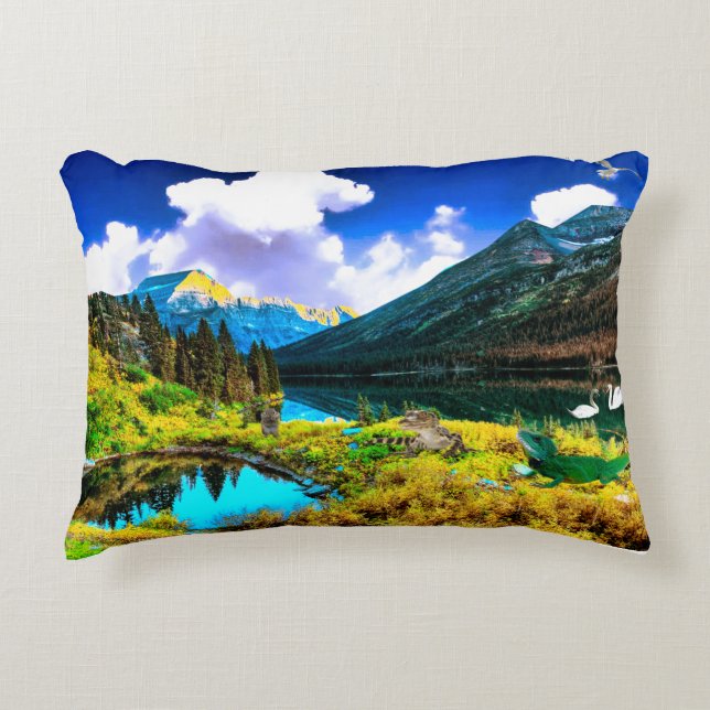 Vrede op aarde accent kussen (Voorkant)