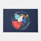Vrede op aarde Angel Design Deurmat (Voorkant)