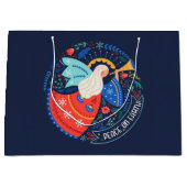 Vrede op aarde Angel Design Groot Cadeauzakje (Voorkant)