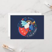 Vrede op aarde Angel Design Kaart (Voorkant / Achterkant in situ)