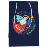 Vrede op aarde Angel Design Medium Cadeauzakje (Voorkant)