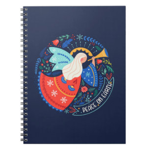 Vrede op aarde Angel Design Notitieboek