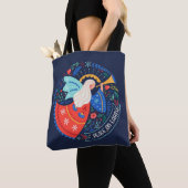 Vrede op aarde Angel Design Tote Bag (Dichtbij)
