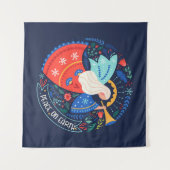 Vrede op aarde Angel Design Wandkleed (Voorkant (horizontaal))