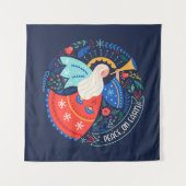 Vrede op aarde Angel Design Wandkleed (Voorkant)