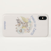 Vrede op Aarde Angel Shepherd met lammeren Case-Mate iPhone Case (Achterkant (horizontaal))