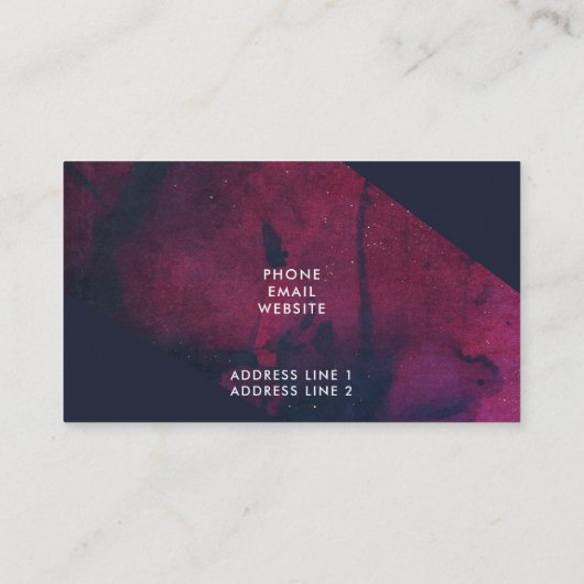 Vrede op Aarde Angel Shepherd met lammeren Visitekaartje (Achterkant)