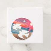 Vrede op aarde bedankjes labels (In situ)