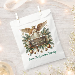 Vrede op aarde bedankzakje