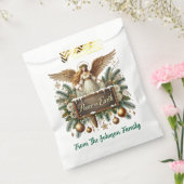 Vrede op aarde bedankzakje (Gezegeld)