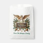 Vrede op aarde bedankzakje (Voorkant)