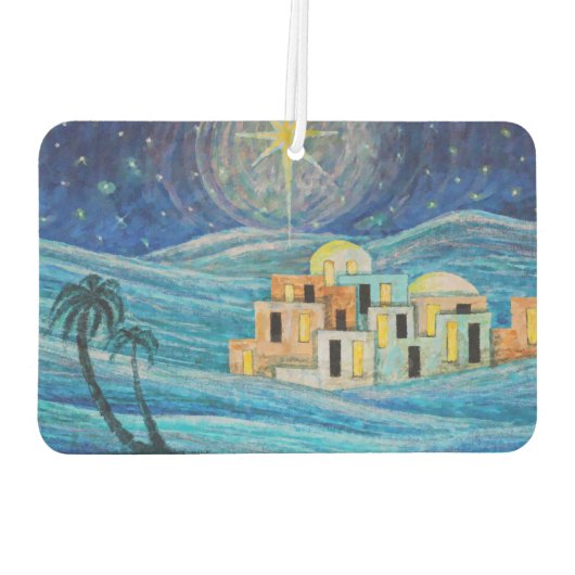 Vrede op aarde Bethlehem Star Luchtverfrisser (Achterkant)