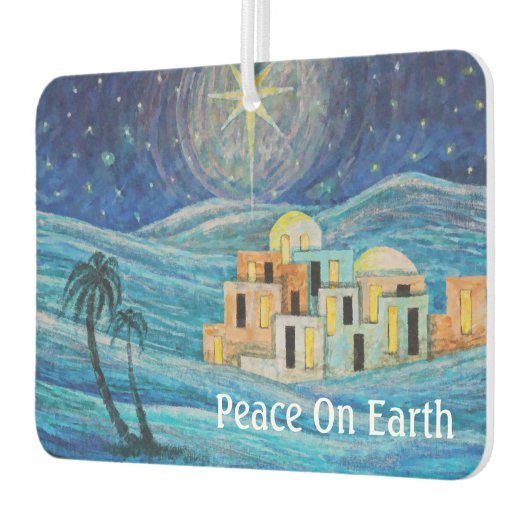 Vrede op aarde Bethlehem Star Luchtverfrisser (Links)