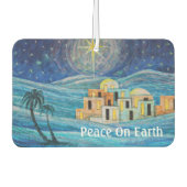 Vrede op aarde Bethlehem Star Luchtverfrisser (Voorkant)
