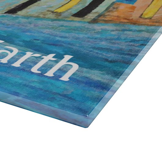 Vrede op aarde Bethlehem Star Snijplank (Hoek)