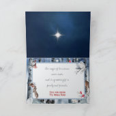 Vrede op Aarde Bos Dieren in Bossen Gevouwen Kaart (Binnen)