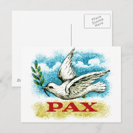  Vrede op aarde Briefkaart (Voorkant / Achterkant)