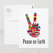 Vrede op aarde briefkaart (Voorkant / Achterkant)