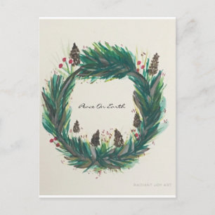 Vrede op aarde briefkaart