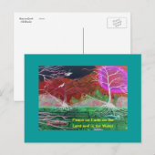 Vrede op aarde briefkaart (Voorkant / Achterkant)